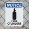 Signmission Full Cylinders OSHA Notice Sign, Plastic, 7in W x 10in L, 2PK OS-2PACK-NS-P-710-V-12961 - alternate 2